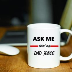 dad jokes mug